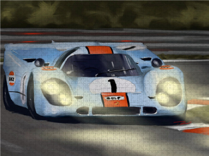 Porsche 917 1000 Teile Puzzle quer - CALVENDO Foto-Puzzle'