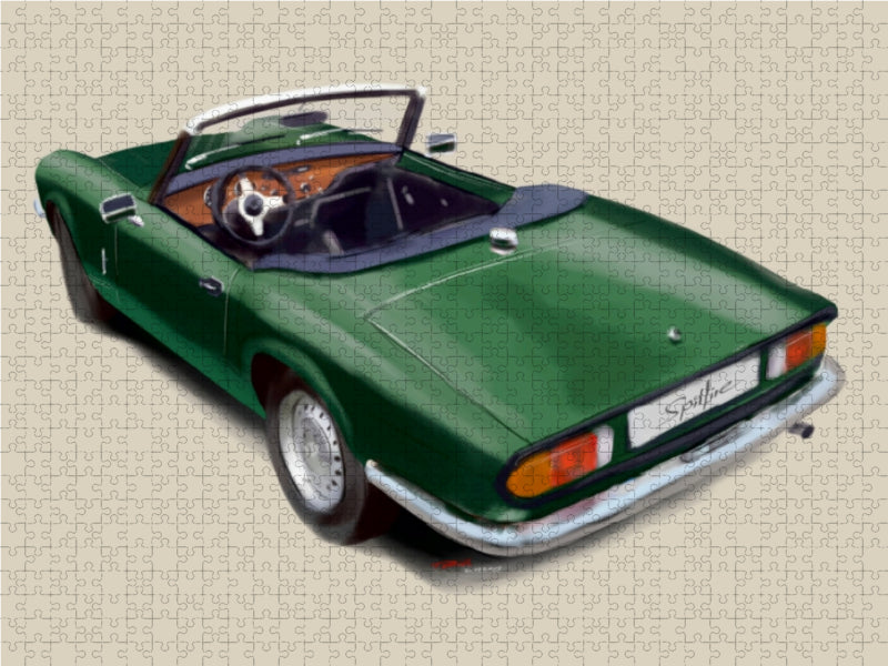Triumph Spitfire - Puzzle photo CALVENDO 