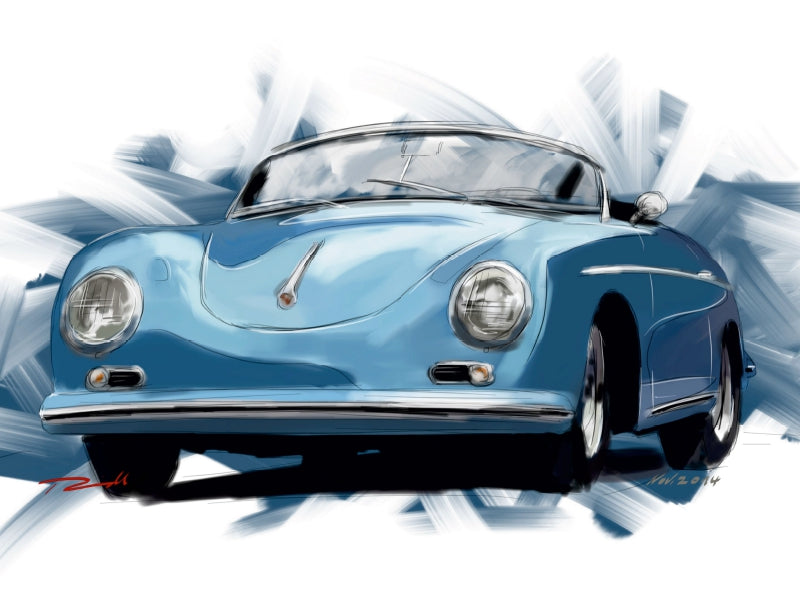 Porsche 356 Speedster 1000 Teile Puzzle quer - CALVENDO Foto-Puzzle'