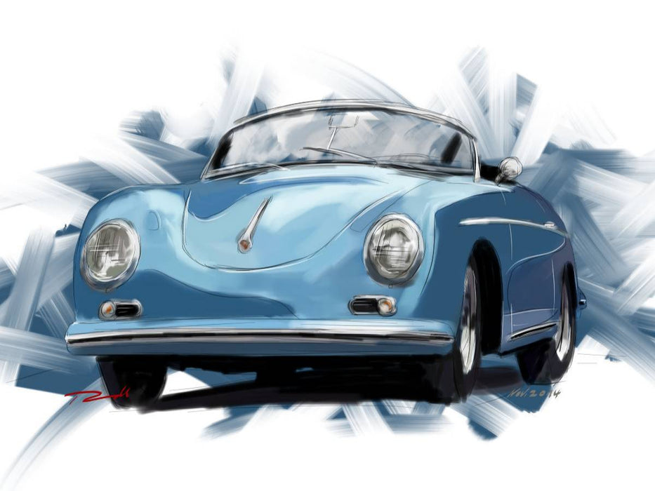 Porsche 356 Speedster - CALVENDO Foto-Puzzle'