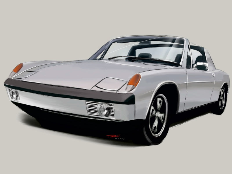 Porsche 914 1000 Teile Puzzle quer - CALVENDO Foto-Puzzle'