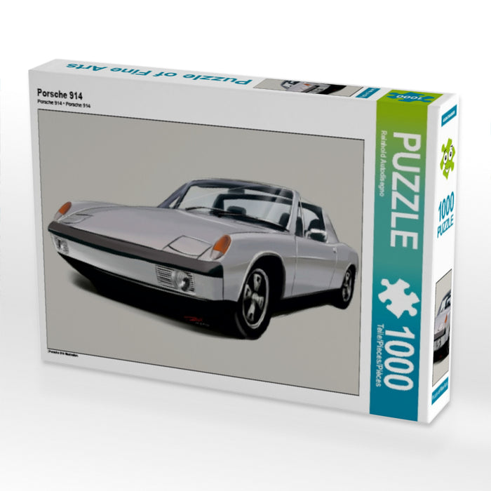 Porsche 914 1000 Teile Puzzle quer - CALVENDO Foto-Puzzle'
