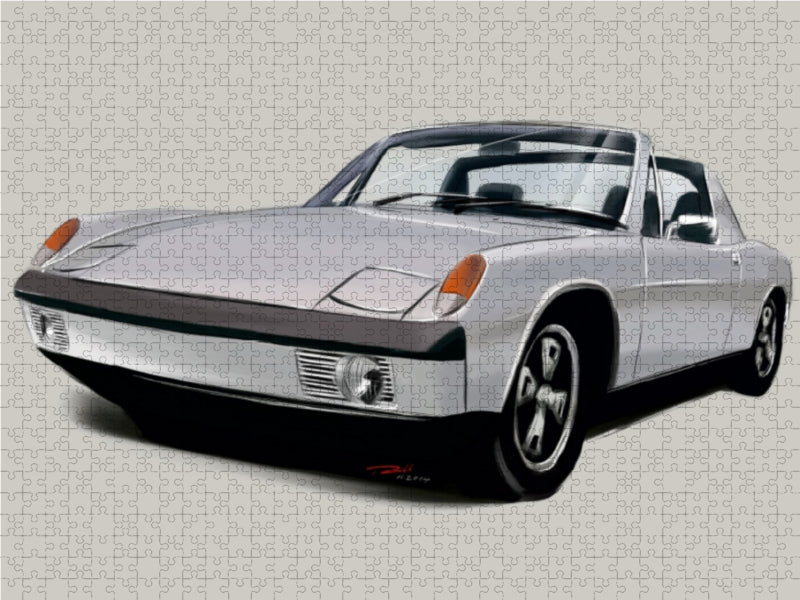Porsche 914 1000 Teile Puzzle quer - CALVENDO Foto-Puzzle'