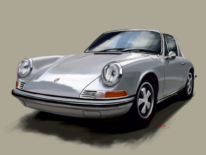 Porsche 911 Targa 1000 Teile Puzzle quer - CALVENDO Foto-Puzzle'