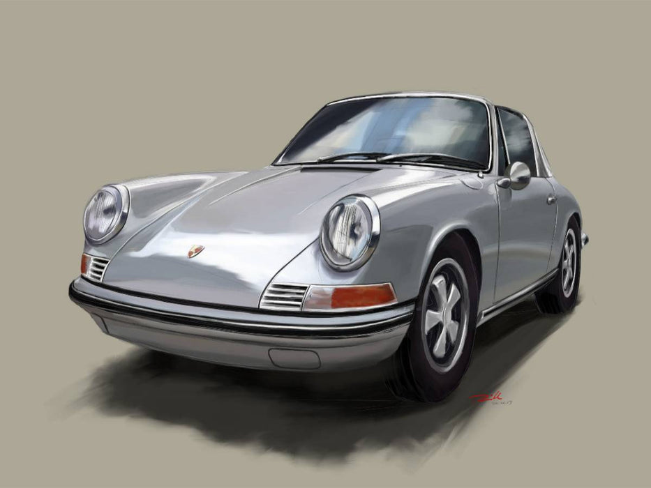 Porsche 911 Targa - CALVENDO Foto-Puzzle'