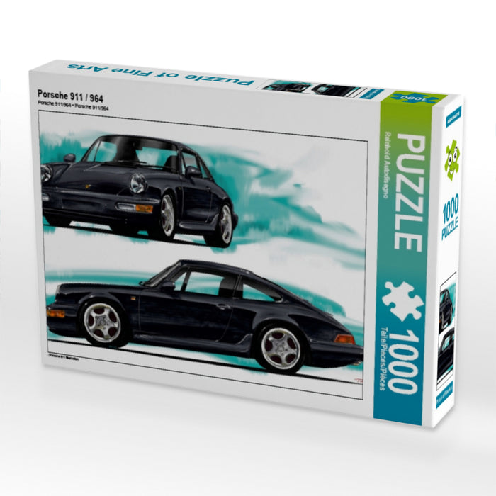 Porsche 911 / 964 1000 Teile Puzzle quer - CALVENDO Foto-Puzzle'