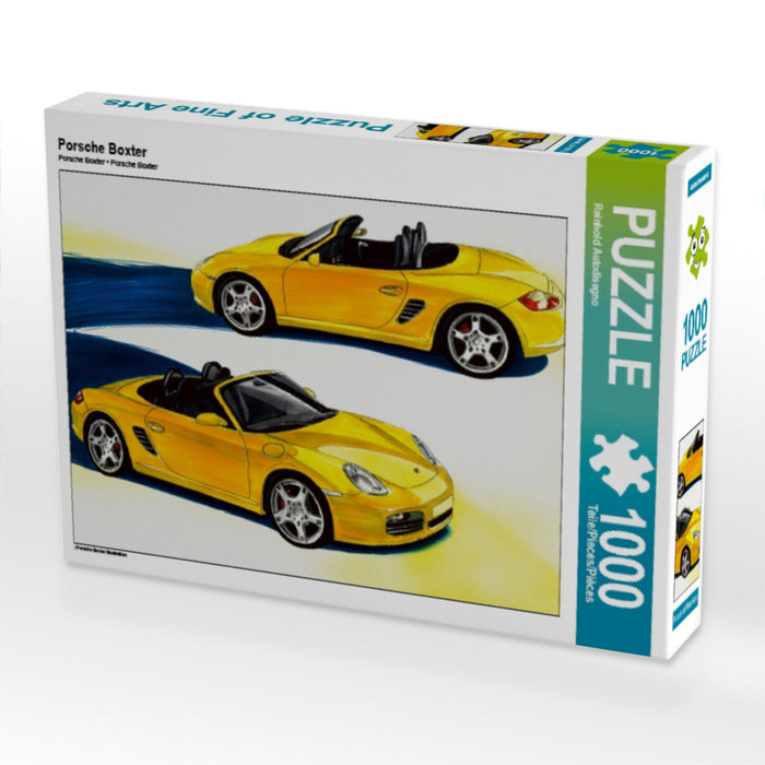 Porsche Boxter 1000 Teile Puzzle quer - CALVENDO Foto-Puzzle'