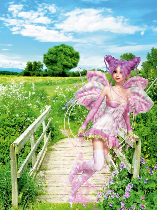 Fee Willowy 1000 Teile Puzzle hoch - CALVENDO Foto-Puzzle'