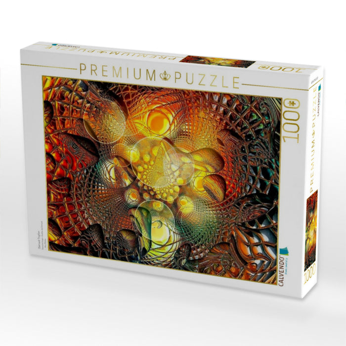 Diamant Tropfen - CALVENDO Foto-Puzzle'