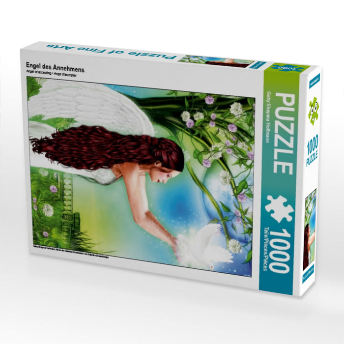 Engel des Annehmens 1000 Teile Puzzle hoch - CALVENDO Foto-Puzzle'