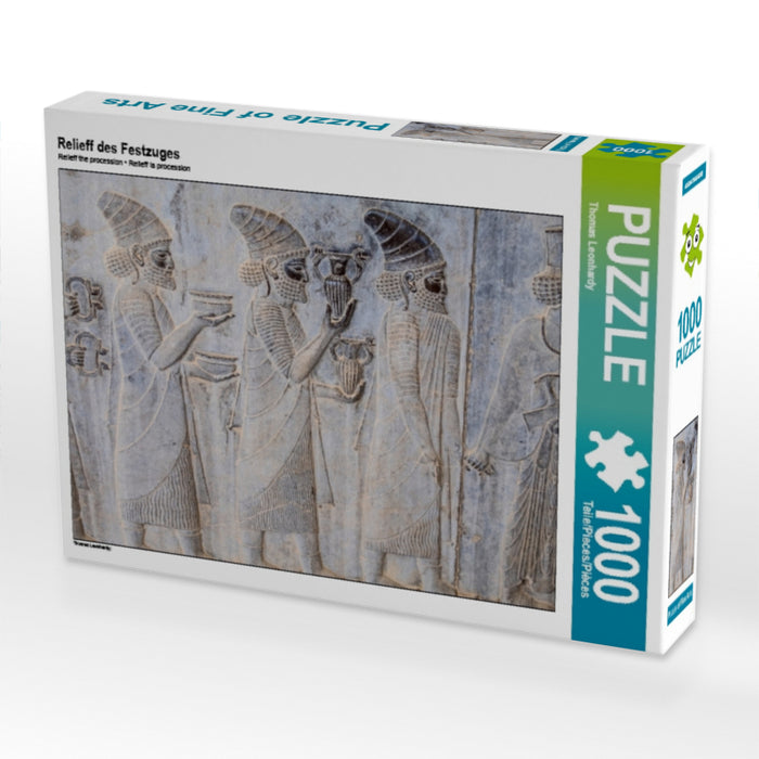 Relieff des Festzuges 1000 Teile Puzzle quer - CALVENDO Foto-Puzzle'