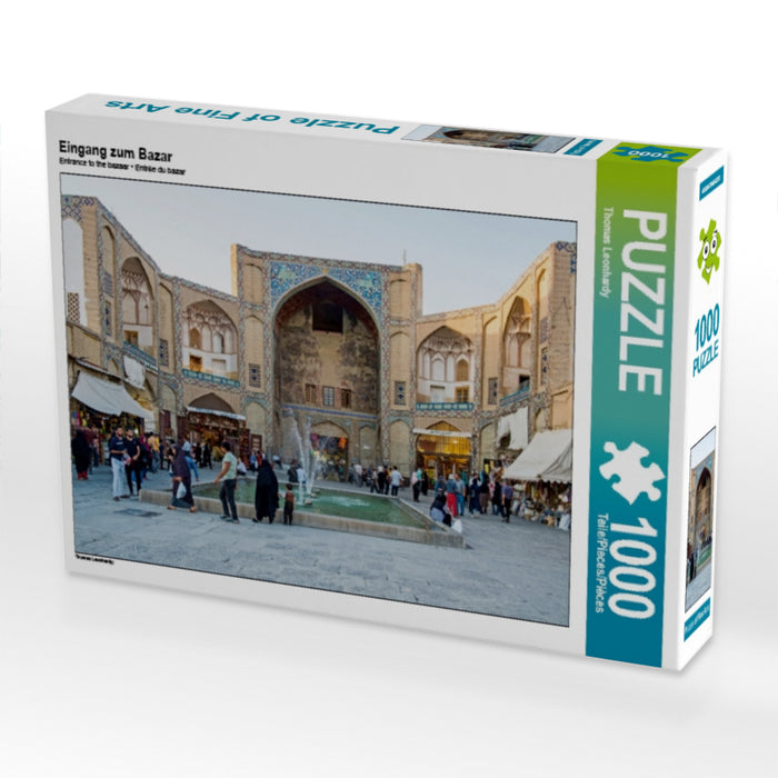Eingang zum Bazar 1000 Teile Puzzle quer - CALVENDO Foto-Puzzle'