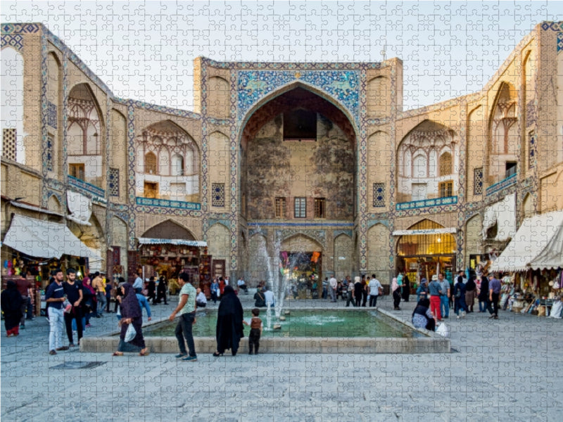 Eingang zum Bazar 1000 Teile Puzzle quer - CALVENDO Foto-Puzzle'
