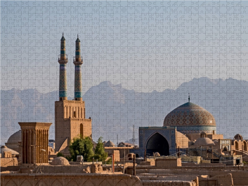 Vue de la mosquée Nasr-ol-Molk - Puzzle photo CALVENDO 