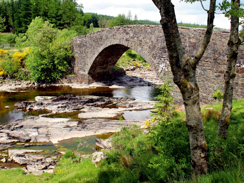 Brücke von Orchy 1000 Teile Puzzle quer - CALVENDO Foto-Puzzle'