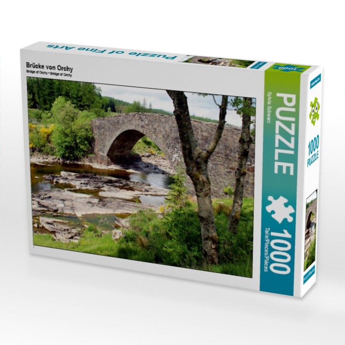 Brücke von Orchy 1000 Teile Puzzle quer - CALVENDO Foto-Puzzle'