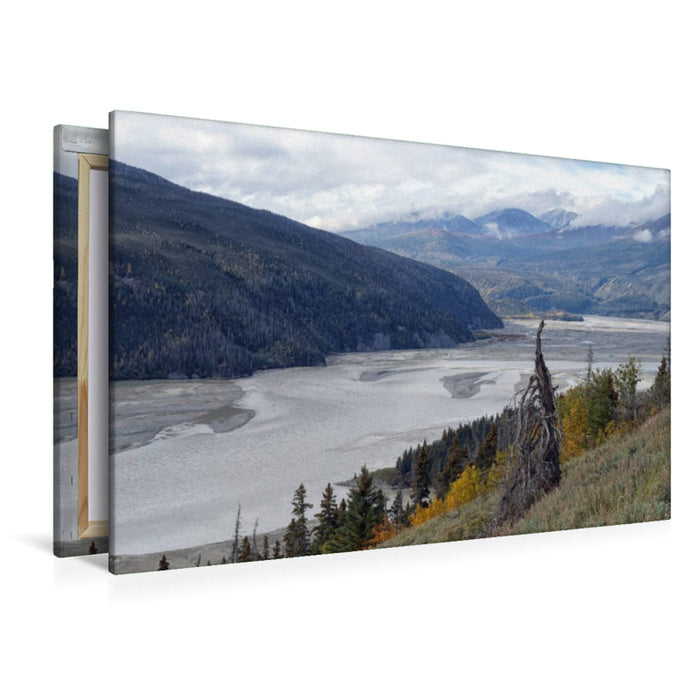 Premium Textil-Leinwand Wrangell-St.-Elias-Nationalpark