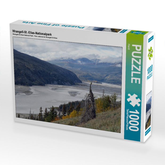 Wrangell-St.-Elias-Nationalpark 2000 Teile Puzzle quer - CALVENDO Foto-Puzzle'