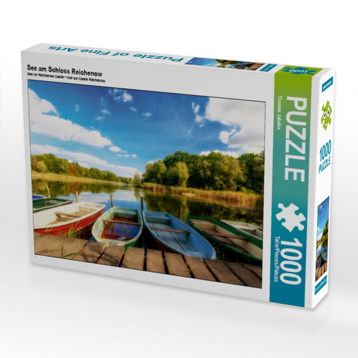 See am Schloss Reichenow 1000 Teile Puzzle quer - CALVENDO Foto-Puzzle'