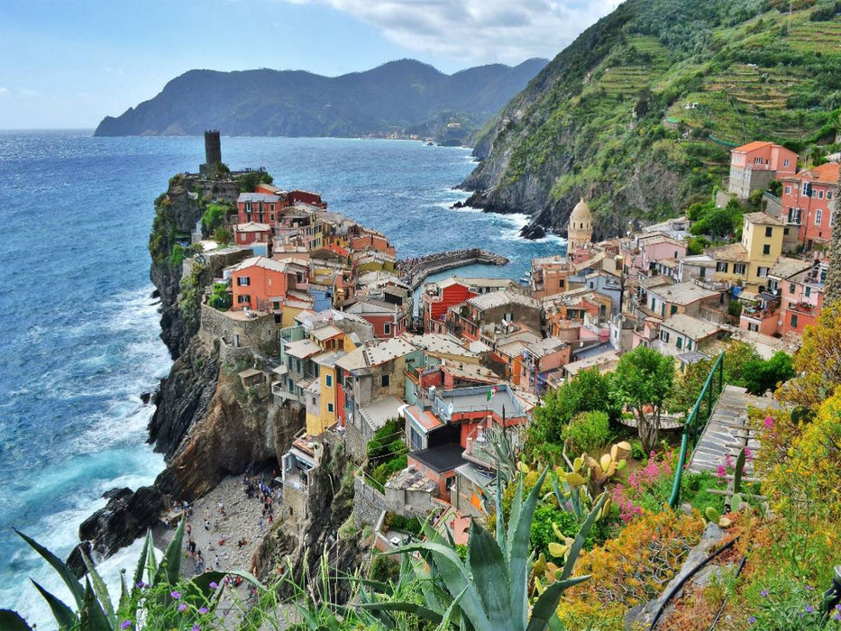 Le Cinque Terre, Vernazza - CALVENDO Foto-Puzzle'