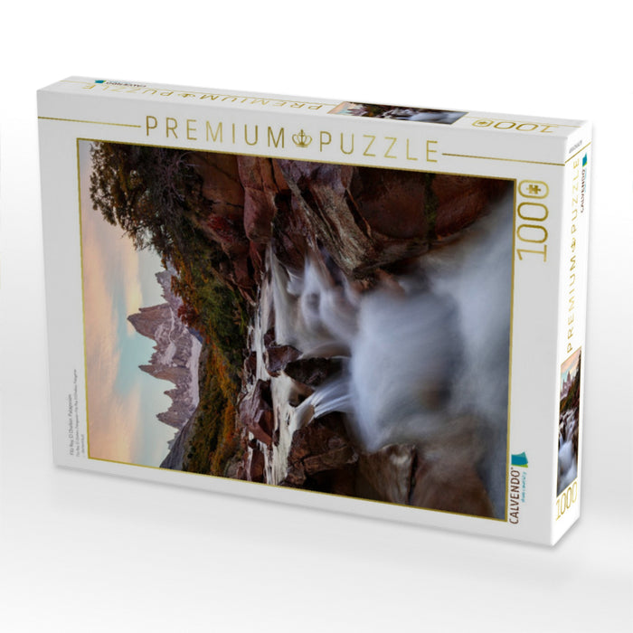 Fitz Roy, El Chaltén, Patagonien - CALVENDO Foto-Puzzle'