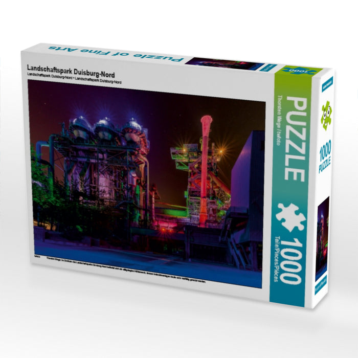 Parc paysager de Duisburg-Nord - Puzzle photo CALVENDO 