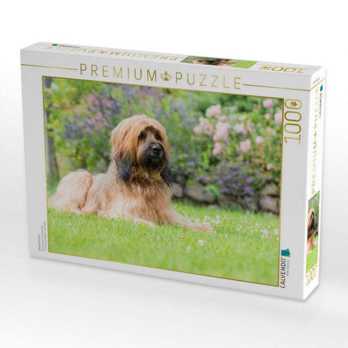 Briard-Portrait - CALVENDO Foto-Puzzle'
