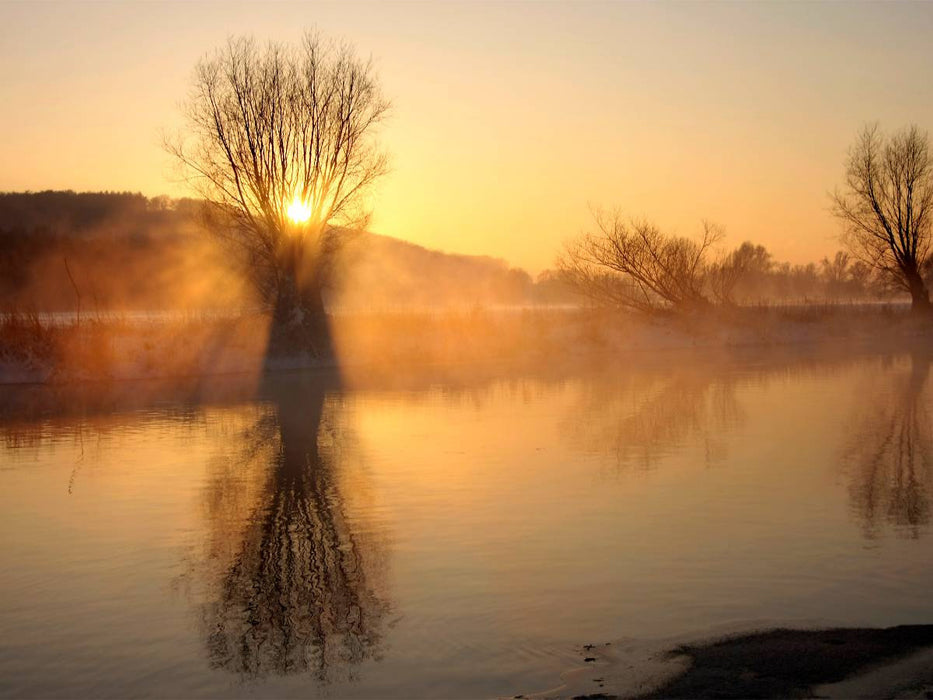 Die Ruhr bei Schwerte - CALVENDO Foto-Puzzle'