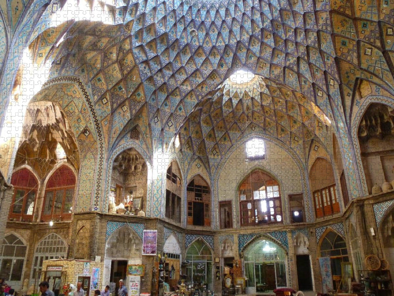Basar von Kashan, Iran - CALVENDO Foto-Puzzle'