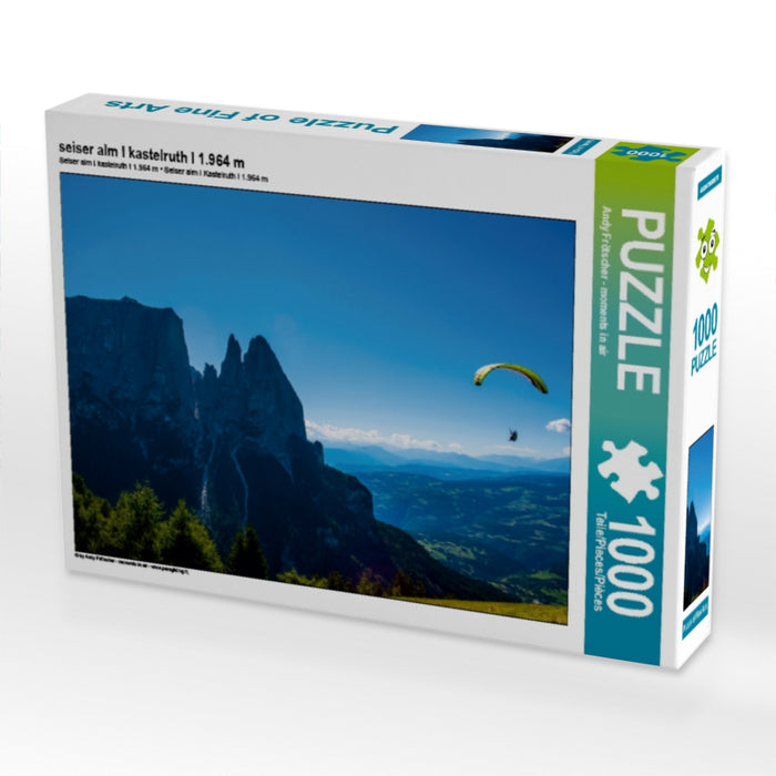 seiser alm I castelrotto I 1,964 m - CALVENDO photo puzzle 