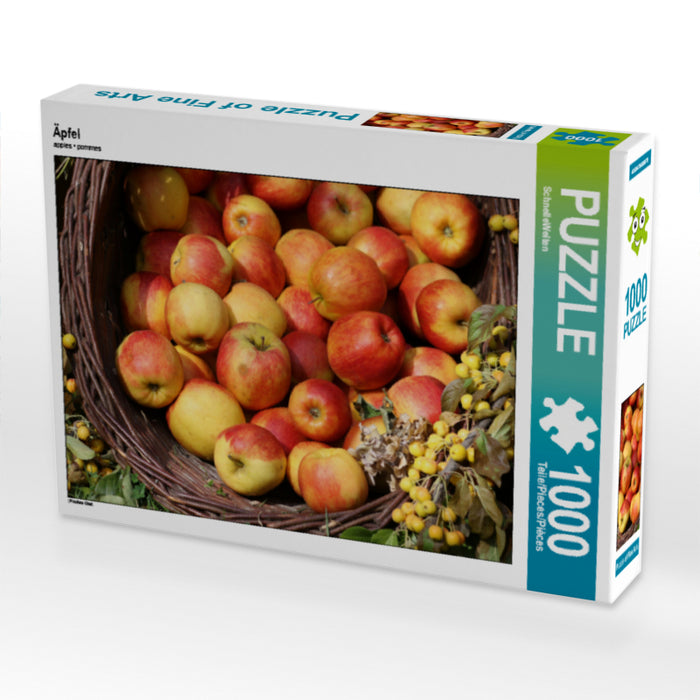Äpfel 1000 Teile Puzzle quer - CALVENDO Foto-Puzzle'