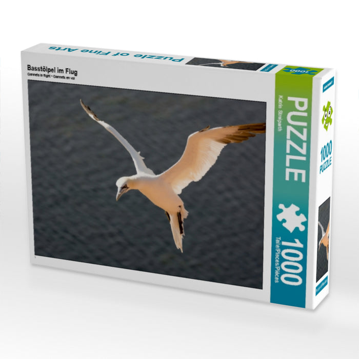 Fou de Bassan en vol - Puzzle photo CALVENDO 