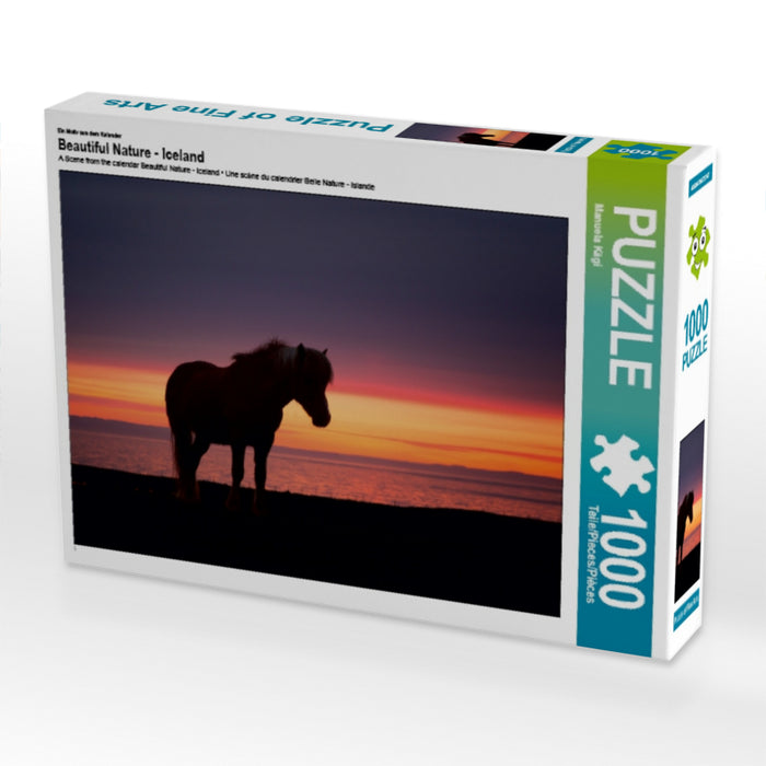 Ein Motiv aus dem Kalender Beautiful Nature - Iceland 1000 Teile Puzzle quer - CALVENDO Foto-Puzzle'
