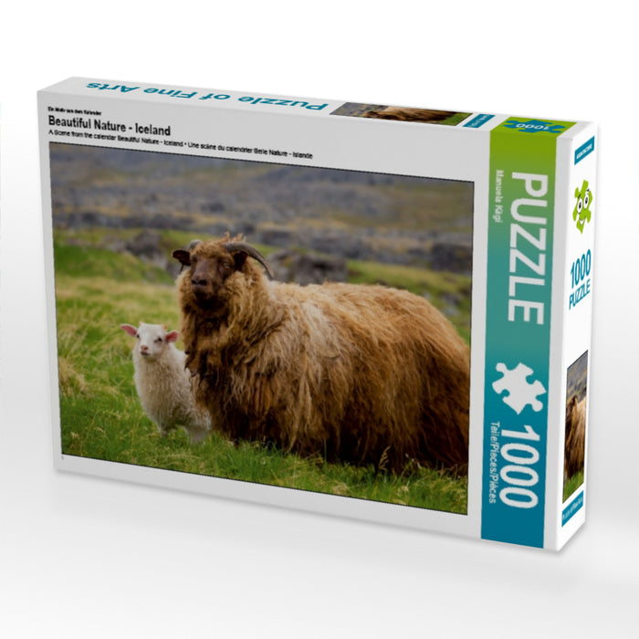 Ein Motiv aus dem Kalender Beautiful Nature - Iceland 1000 Teile Puzzle quer - CALVENDO Foto-Puzzle'