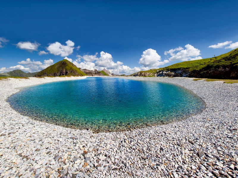 Karibik Feeling am Zehnerkarspeichersee 1000 Teile Puzzle quer - CALVENDO Foto-Puzzle'