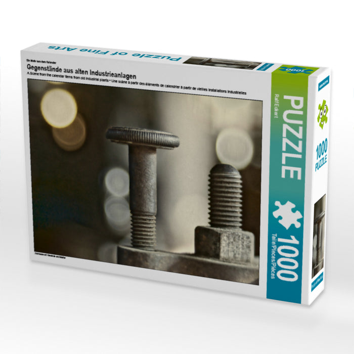 Ein Motiv aus dem Kalender Gegenstände aus alten Industrieanlagen 1000 Teile Puzzle quer - CALVENDO Foto-Puzzle'