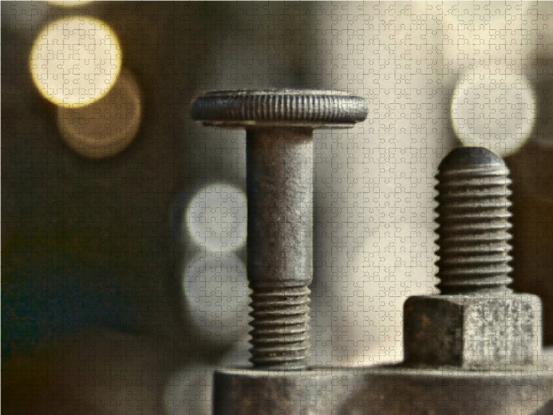 Ein Motiv aus dem Kalender Gegenstände aus alten Industrieanlagen 1000 Teile Puzzle quer - CALVENDO Foto-Puzzle'