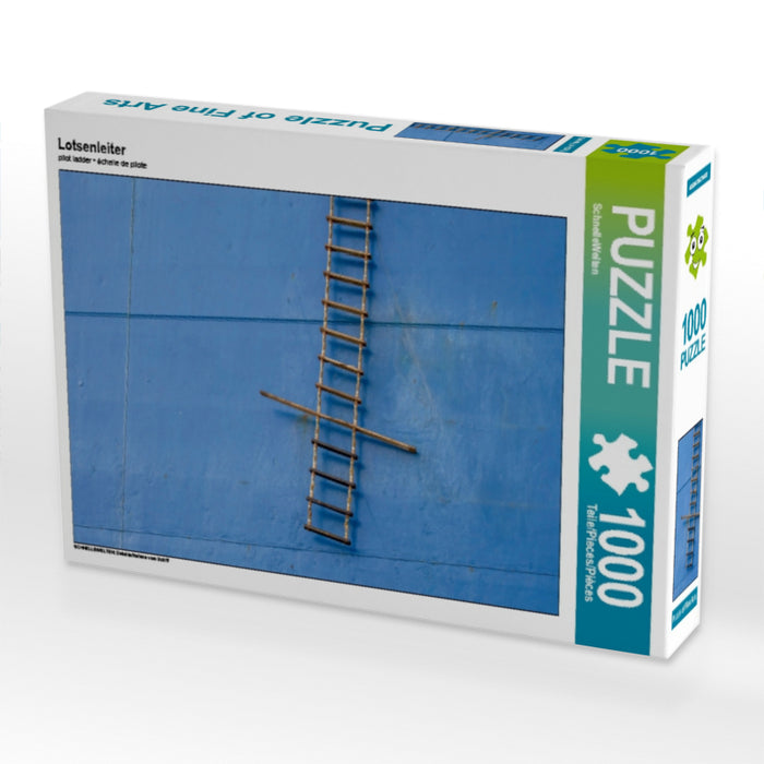 Lotsenleiter 1000 Teile Puzzle quer - CALVENDO Foto-Puzzle'
