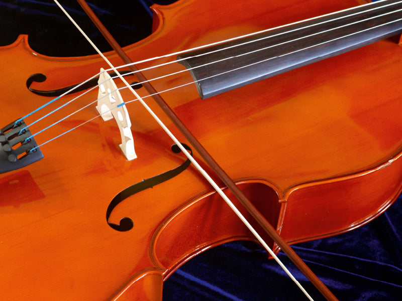 Cello with bow - CALVENDO photo puzzle 
