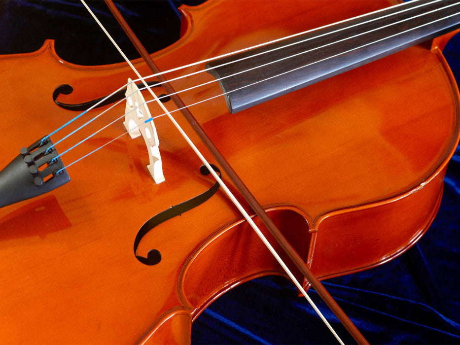 Cello mit Bogen - CALVENDO Foto-Puzzle'