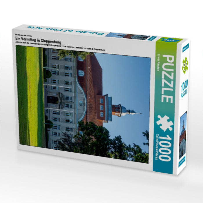 Ein Motiv aus dem Kalender Ein Vormittag in Cloppenburg 1000 Teile Puzzle hoch - CALVENDO Foto-Puzzle'
