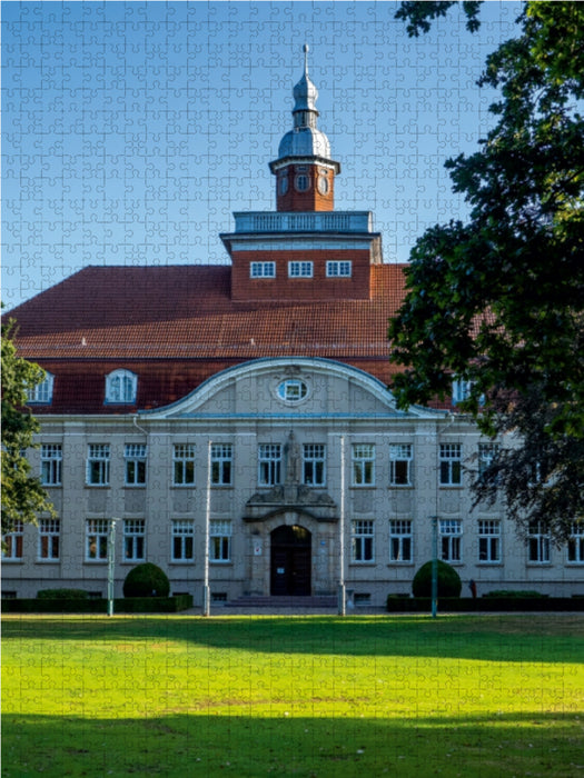 Ein Motiv aus dem Kalender Ein Vormittag in Cloppenburg 1000 Teile Puzzle hoch - CALVENDO Foto-Puzzle'