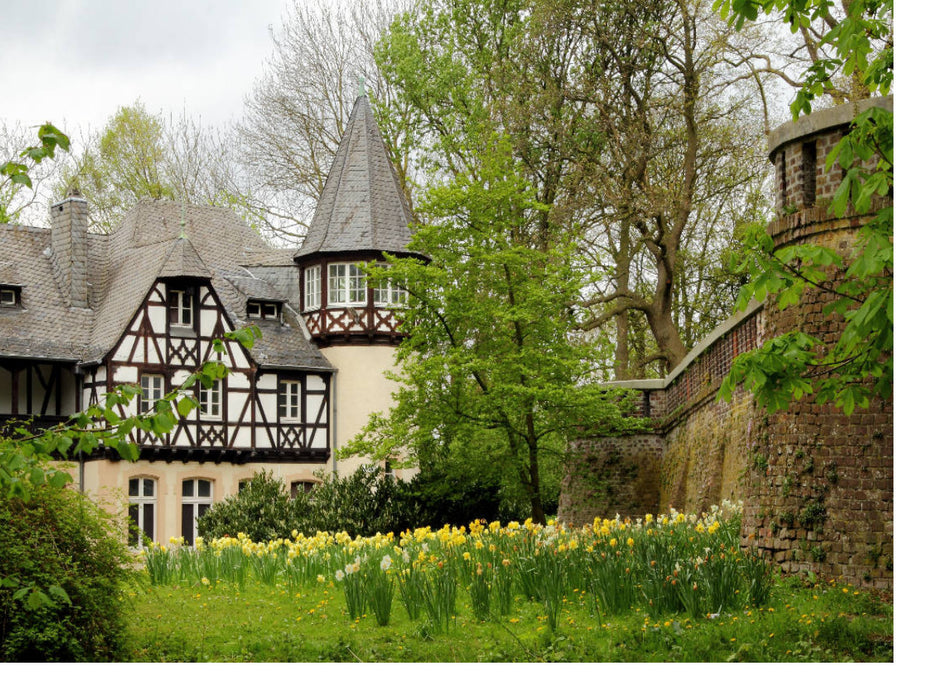 Schloss Eller, Nebengebäude - CALVENDO Foto-Puzzle'