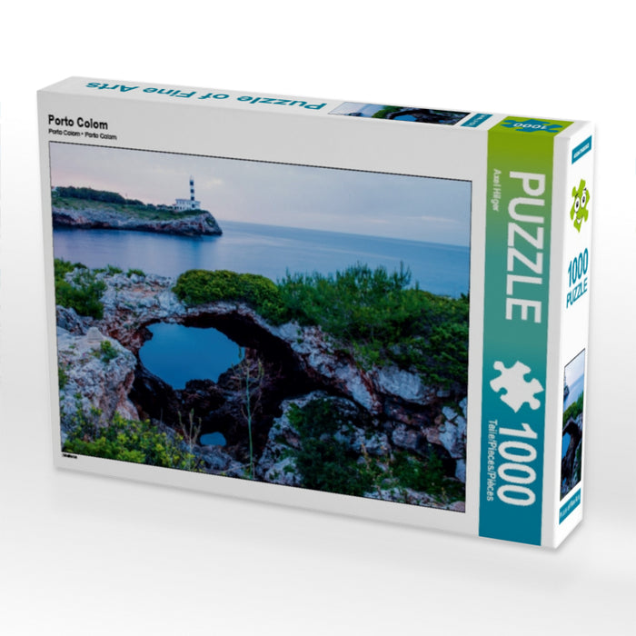 Porto Colom 1000 Teile Puzzle quer - CALVENDO Foto-Puzzle'