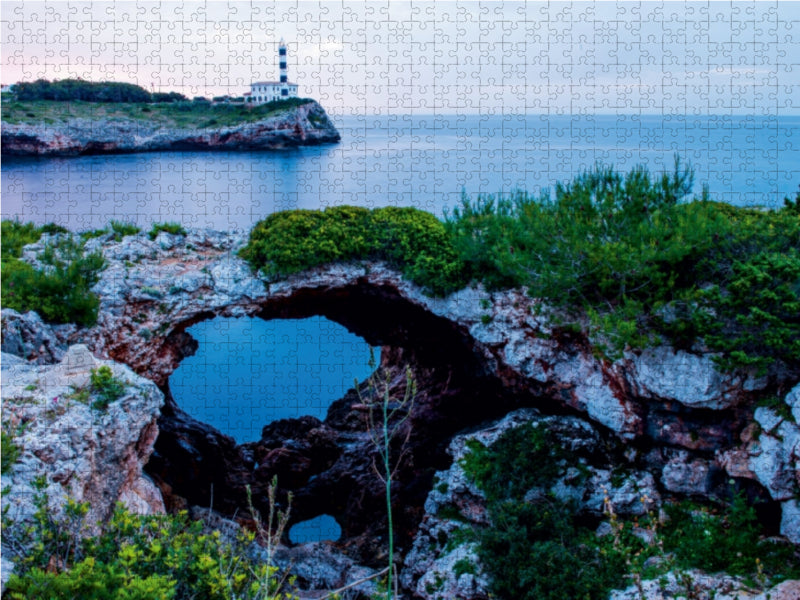 Porto Colom 1000 Teile Puzzle quer - CALVENDO Foto-Puzzle'