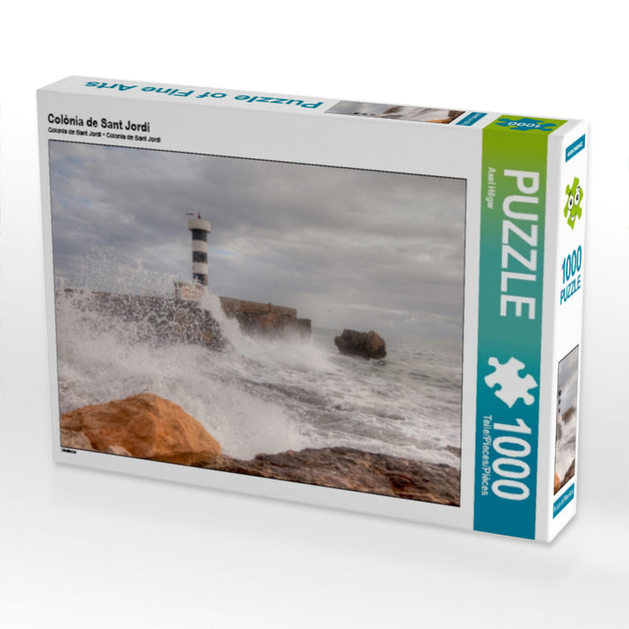 Colònia de Sant Jordi 1000 Teile Puzzle quer - CALVENDO Foto-Puzzle'