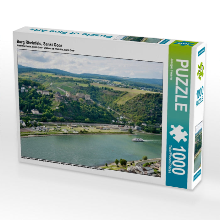 Burg Rheinfels, Sankt Goar 1000 Teile Puzzle quer - CALVENDO Foto-Puzzle'