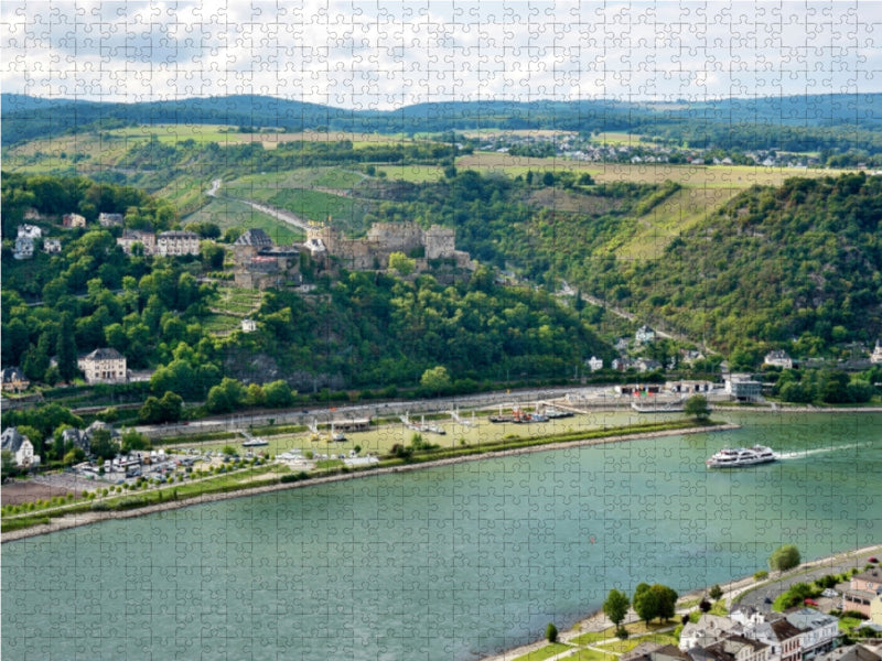 Burg Rheinfels, Sankt Goar 1000 Teile Puzzle quer - CALVENDO Foto-Puzzle'