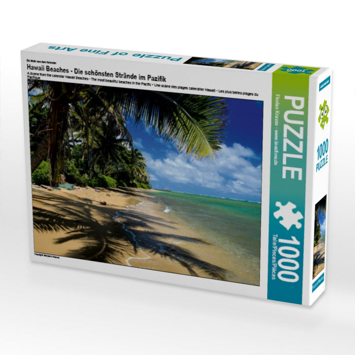 Ein Motiv aus dem Kalender Hawaii Beaches - Die schönsten Strände im Pazifik 1000 Teile Puzzle quer - CALVENDO Foto-Puzzle'