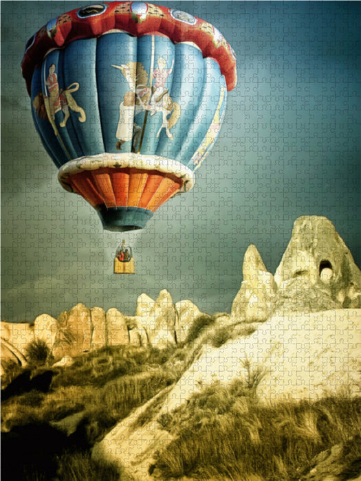 Ein Motiv aus dem Kalender Heißluftballone - Romantische Bilder 1000 Teile Puzzle hoch - CALVENDO Foto-Puzzle'